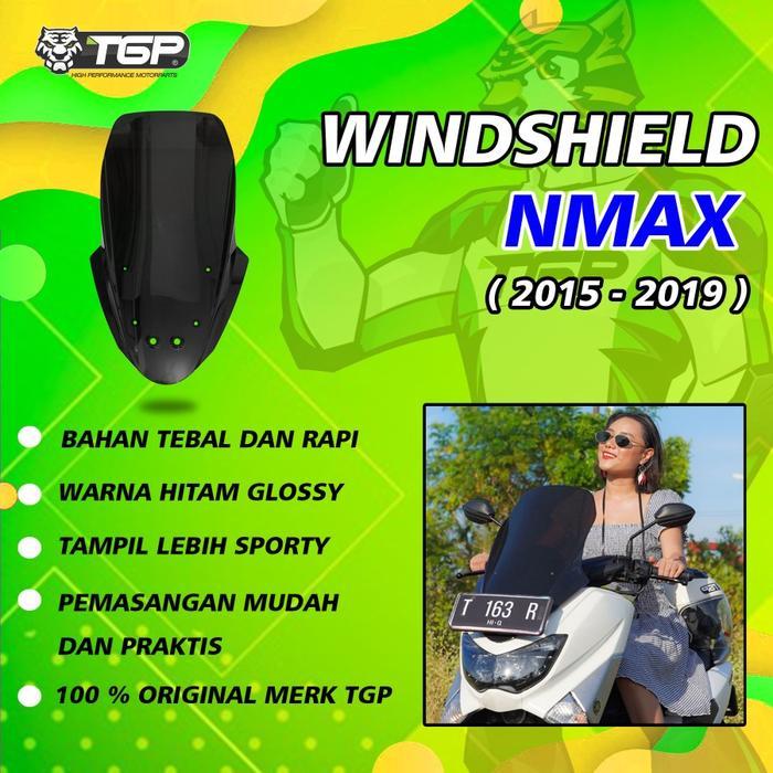 TERBARU ACCESORIES NMAX / VARIASI NMAX / WIND SHIELD NMAX /VISOR TGP