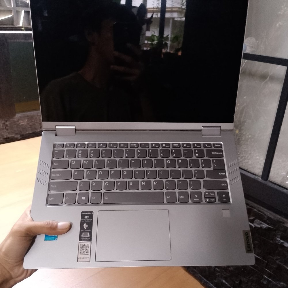 Laptop Lenovo ideapad flex 5 14ITL05 Touchscreen Intel Core i3 1115G4 Ram 4GB SSD 256gb Cocok Untuk 