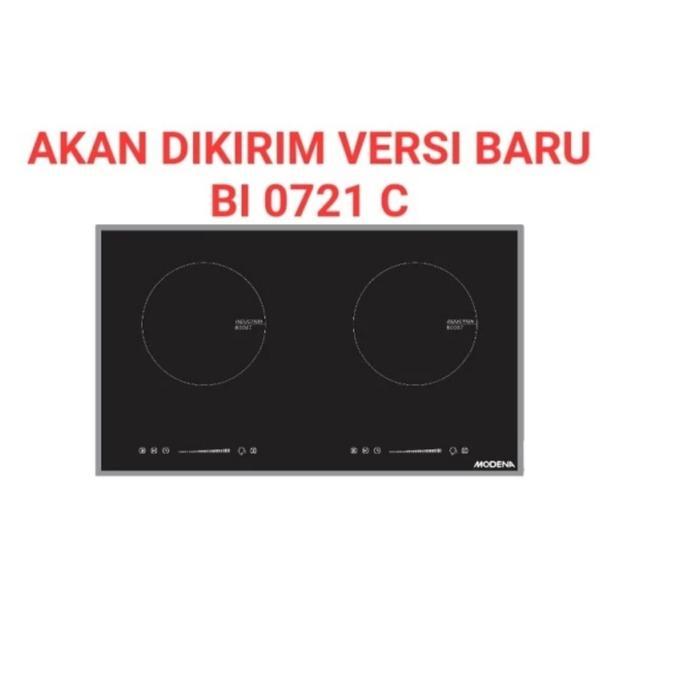 Kompor listrik induksi Modena Magne BI 0721 / Bi 0721 C New / 2 tungku