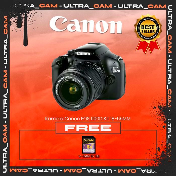 Kamera Canon Eos 1100D Kit 18-55Mm Terbaru 