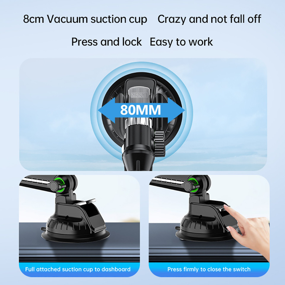 ar Tablet Holder Long Arm Sution up Mount for iPad Pro Air 413'' Tablet SUV Truk Vehile Lift Uber