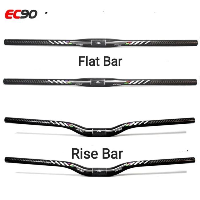 EC90 Handlebar Carbon Size 31.8mm Panjang 720mm Handlebar Sepeda