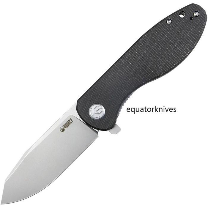 KUB358H Kubey Master Chief Linerlock Micarta