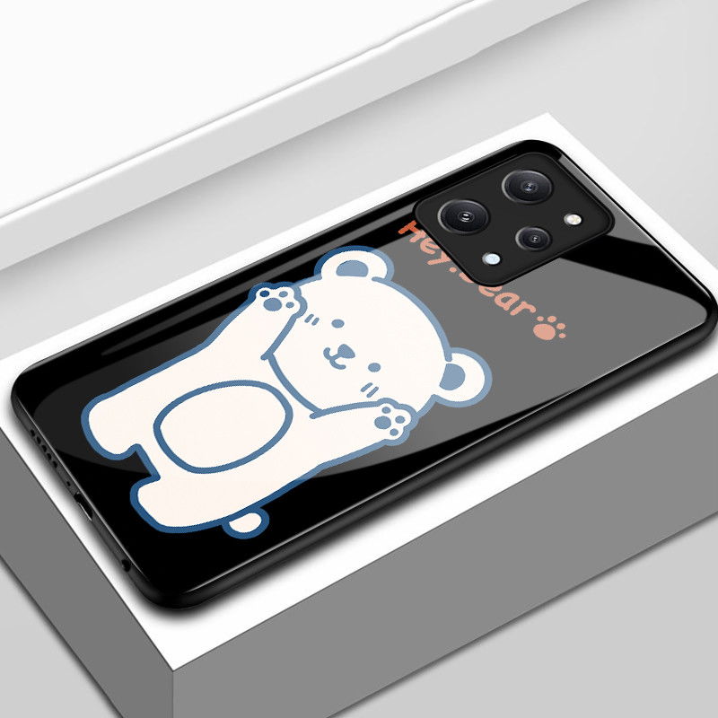Casing Hp Untuk Xiaomi Redmi 12 4G 12 5G 12c 11A POCO M6 Pro 5G POCO C55 Case Casing pola kelinci me