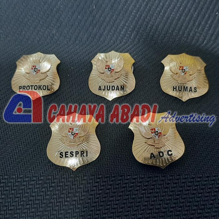 Terlaris Pin Protokol Ajudan Humas ADC Sespri SALE