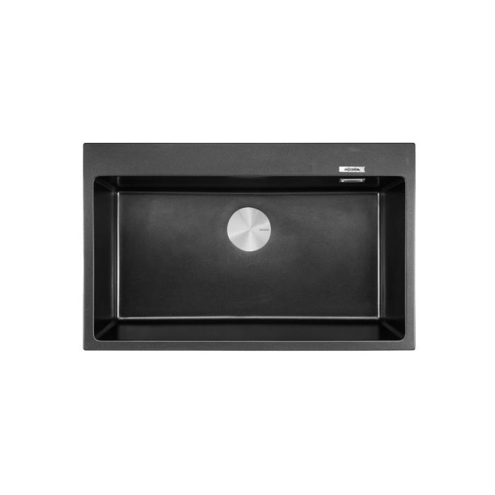 Modena Kitchen Sink Quartz Granite Sink 1 Bowl Topmount KS 4150 GTBE