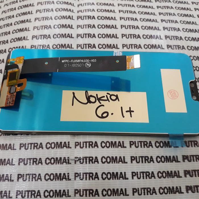 READY LCD TOUCHSCREEN NOKIA 6.1+ NOKIA 6.1 PLUS NOKIA X6 ORIGINAL IMPORT