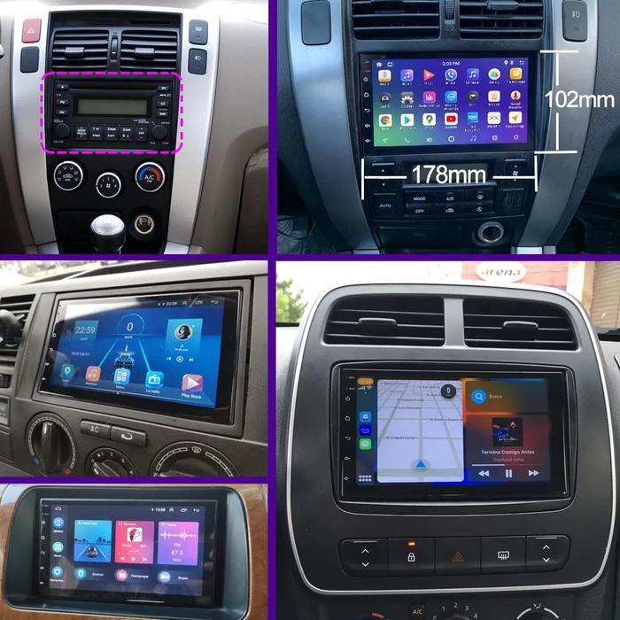 ' Android 12 2 Din Car Radio Multimedia Video Player Universal 7" Auto