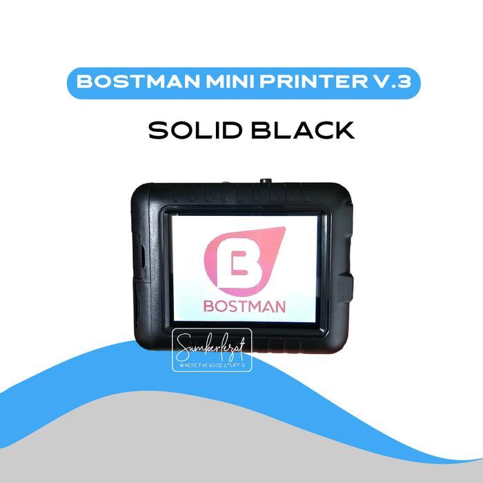 Bostman Mini Printer Handheld - Alat mesin Cetak Expired Date