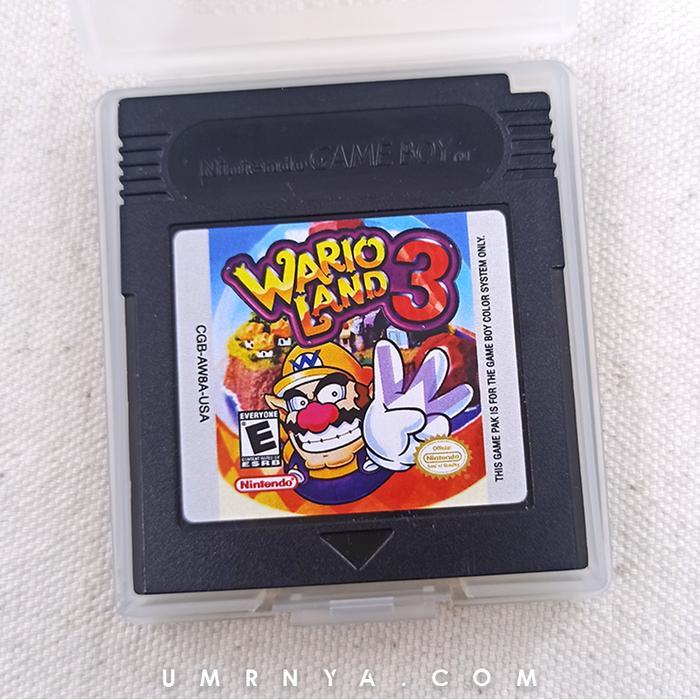 Kaset Gameboy Warioland 3 Wario Land Mario Nintendo Game boy DMG Pocket Color GBC GBA Advance Rare