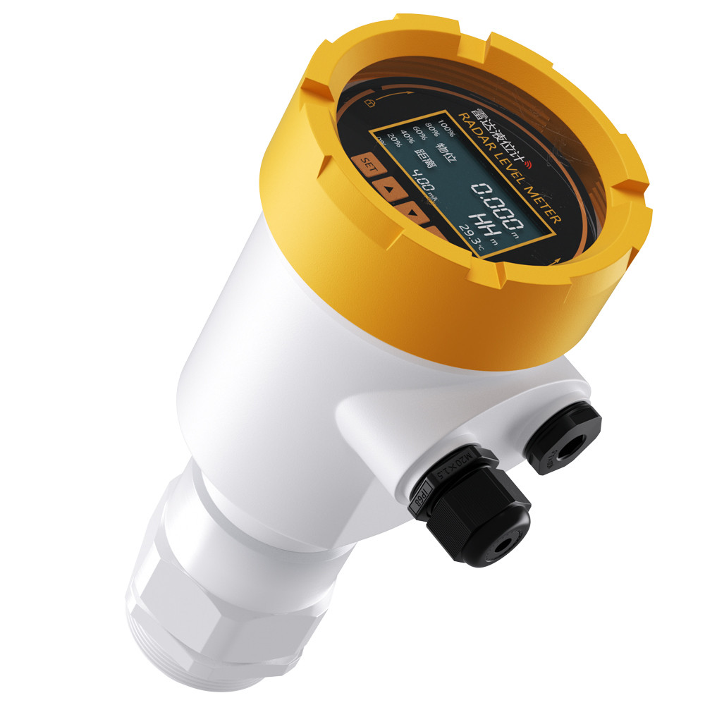 60GHZ Radar Level Sensor Transmitter for Reservoir River Radar Level Transmitter with Sreen Radar
