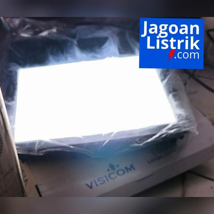 Lampu Flood Light Led 100W 100 W 100 Watt Sorot Visicom Floodlight Putih 6500K / Kuning 3000K