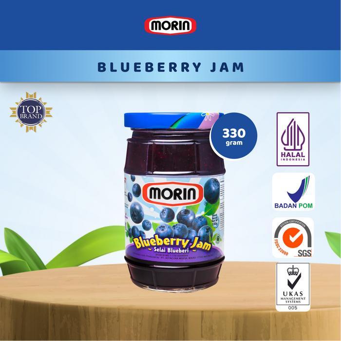 Morin Selai Blueberry 330 Gr - Selai Buah