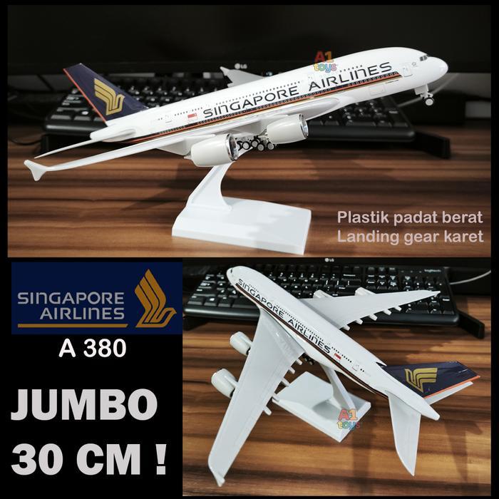 Pajangan Pesawat Terbang Airbus A380 Boeing B777 Singapore Airline Emirates Qatar Airlines Korea Air