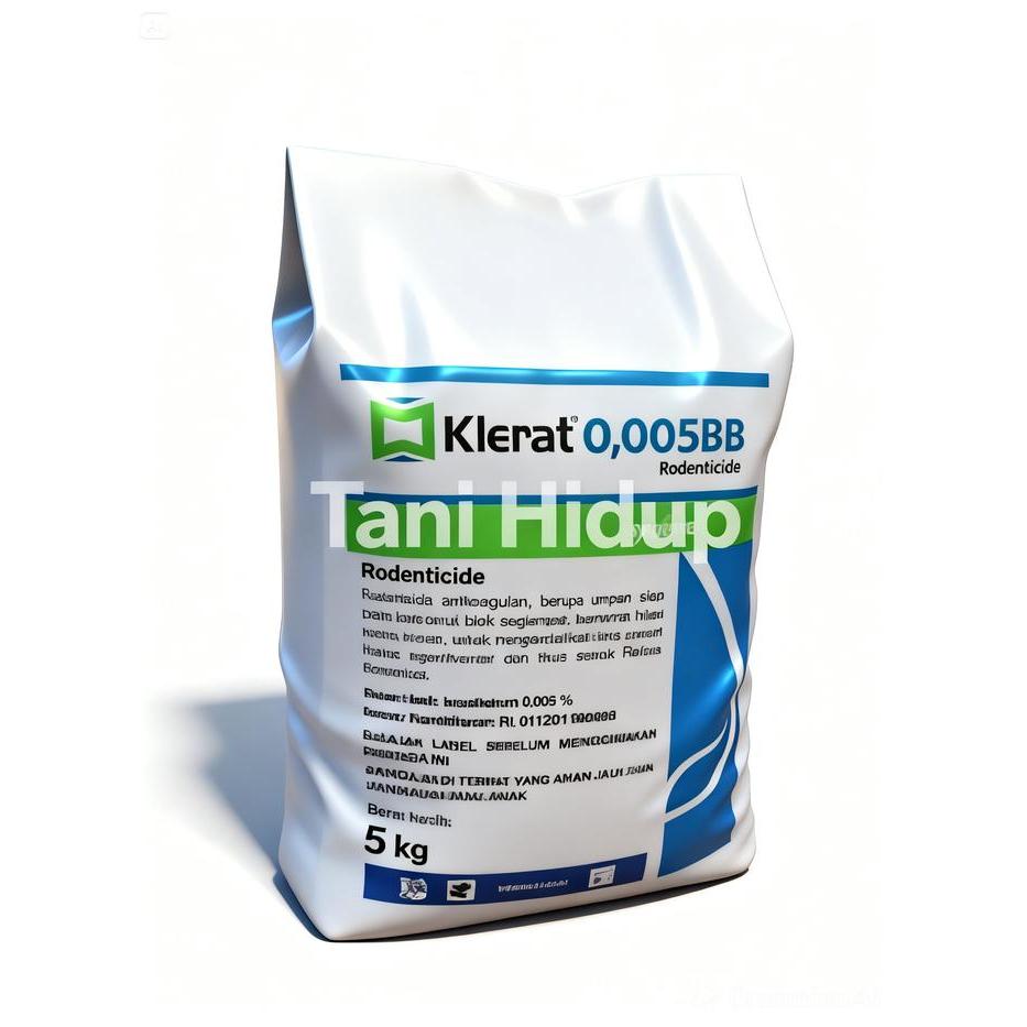AMPUH Racun Tikus Rodentisida Klerat kemasan 5 kg - Syngenta