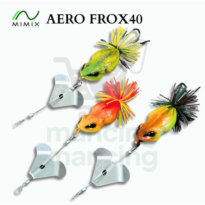 Cokershop- Mimix Buzzbait - Aerofrox40 Frog Buzzbait - Umpan Pancing Casting Dengan Propeller
