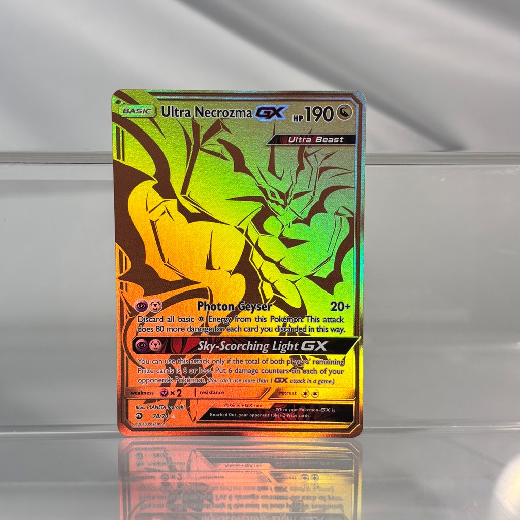 Game Trading Collection PTCG Proxy Cards Greninja Umbreon GX Singl PKM Foil Cards hydrapple EX