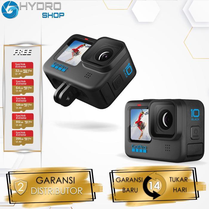 GoPro HERO10 Black / GoPro HERO 10 Black / Go Pro HERO 10 Black - STANDARD BOX, NON MEMORY
