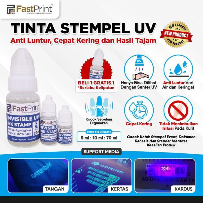 Tinta Stempel UV Ultraviolet Invisible INK