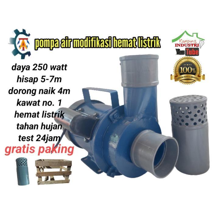 pompa air 2 dim alkon besi modifikasi tulungagung hemat daya - 2 inch