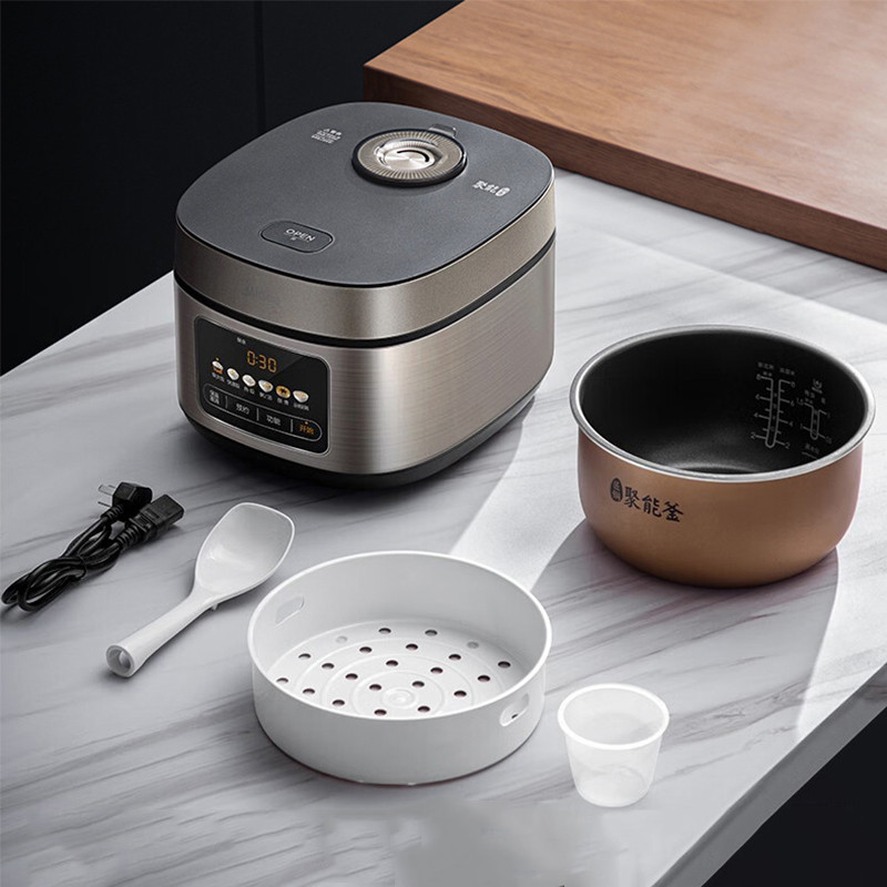 Midea Rice Cooker 4L/5L Capacity Multifunctional Electric Rice Cooker Non-Stick Metal Shell Kitchen