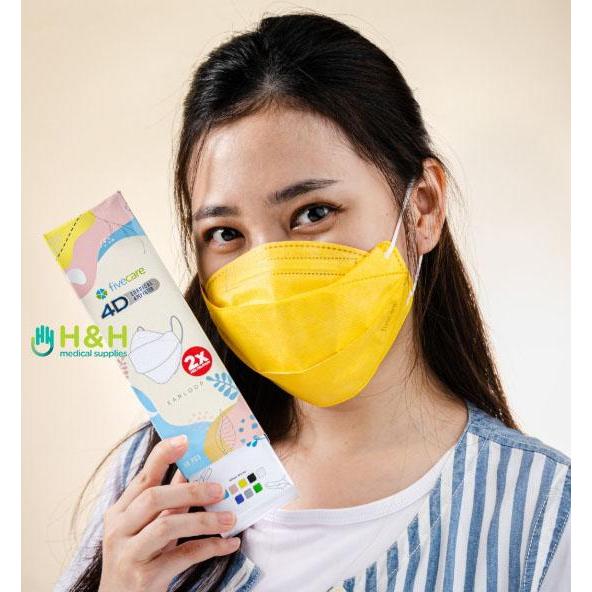 HOT PROMO Masker Earloop Five Care 4D / Masker Five Care / Masker 4D Five Care