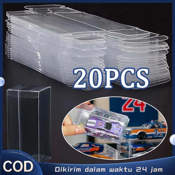 20pcs Box Hot Wheels Hotwheels 1 Box PVC Box Kotak Hotwheels Hot Wheels Limited Edition