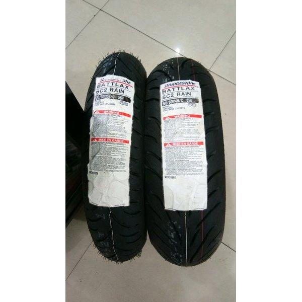 BAN BATTLAX SC2 RAIN UNTUK XMAX 250 DAN FORZA 250