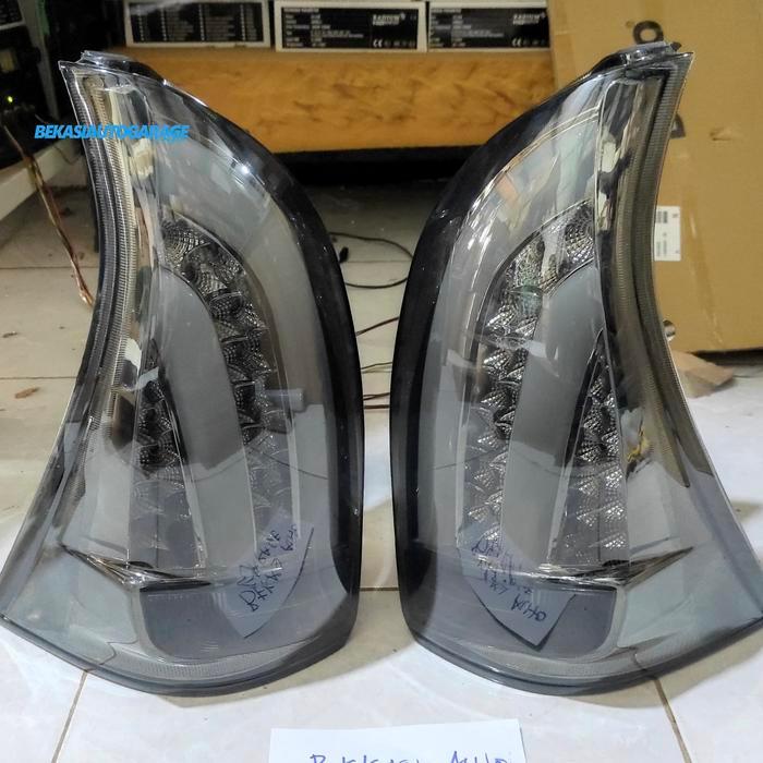 STOPLAMP AVANZA XENIA LED BAR YZ 2011-2021 BLACK SMOKE