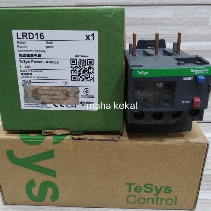 overload kontaktor Schneider lrd 16 9-13A/thermal overload kontaktor Schneider lrd16