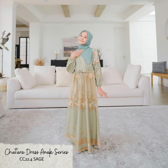 Hijabwanitacantik - Chatara Sage Series Family Set Sarimbit Lebaran