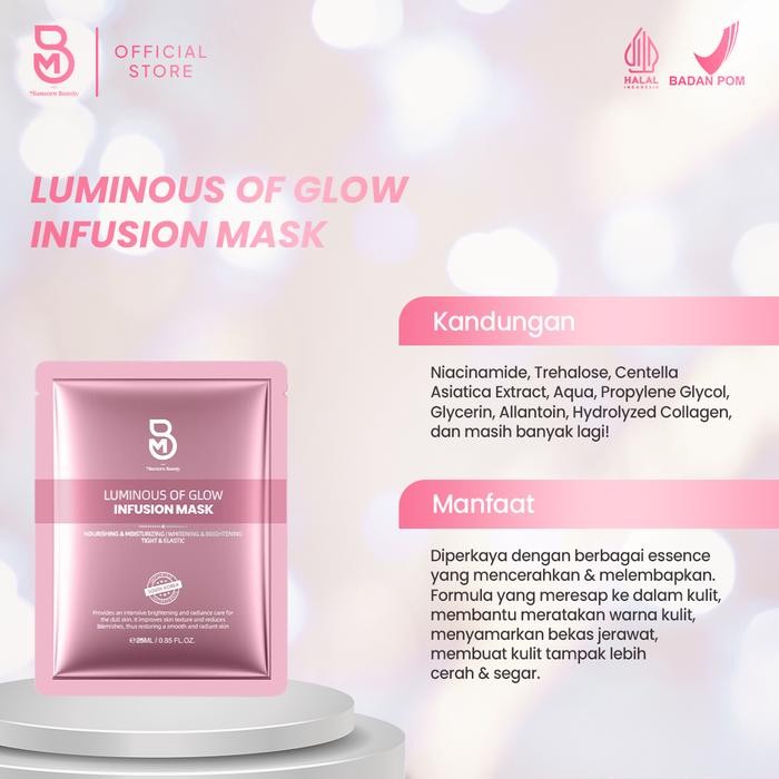 9tlc Nv (Buy 1 Get 9) Infusion Sheetmask Part Of Luminous Of Glow