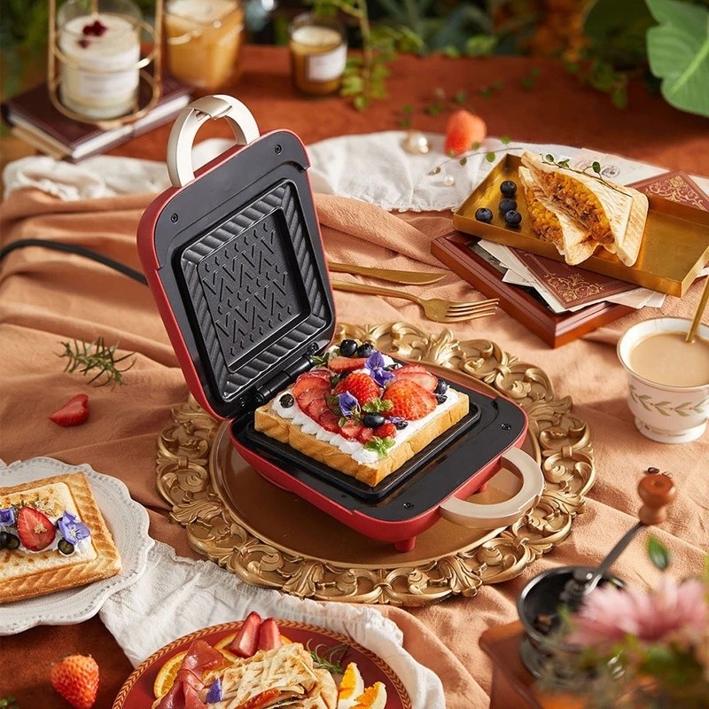 Bear Breakfast Machine Sand Machine Home Breakfast Electromechanical Baking Pan Double-sided Pressur