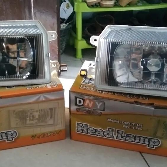 Paket headlamp+sen kijang grand black smoke