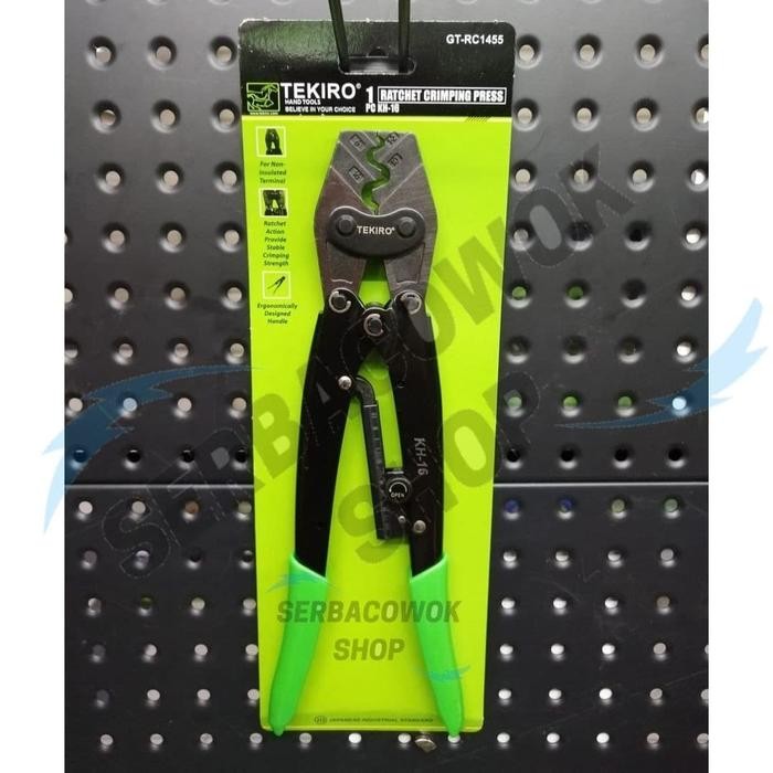 Tekiro Skun Crimping Rachet Press Kabel Kh-8 - Tang Pres Skun Kabel