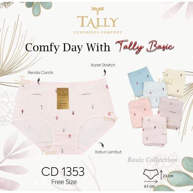 Celana Dalam CD Katun Anak Cewek Remaja ABG T1353 Adem Nyaman
