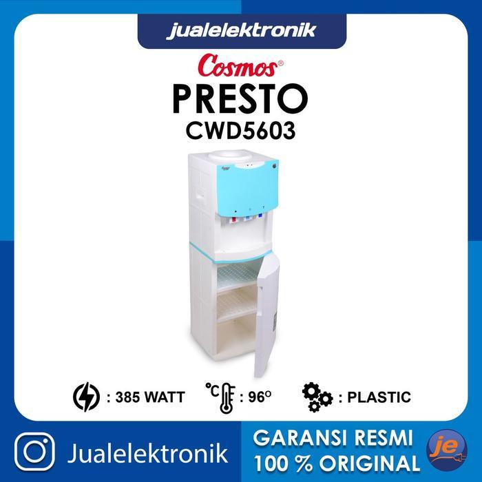 Cosmos Dispenser Tinggi Completely Knock Down Panas Segar dan Dingin - CWD5603 Air Listrik Pendingin