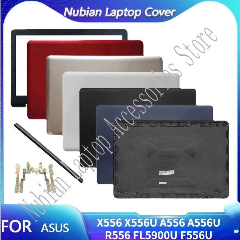 Casing Laptop NEW For Asus X556 X556U A556 A556U R556 FL5900U F556U Laptop LCD Back Cover/Front Beze