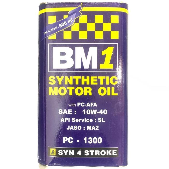 kytf- Oli Motor Bm1 4T 10W40 Sl Pc1300 800Ml Bebek Sport Original Bm1