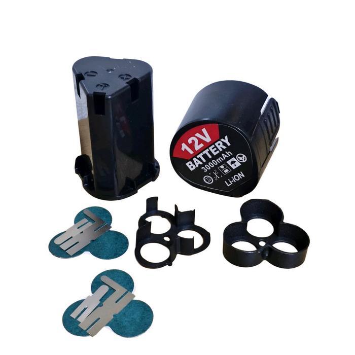 Casing Baterai Bor Cordless 12Volt Housing Baterai Gerinda Mini 12V Universal