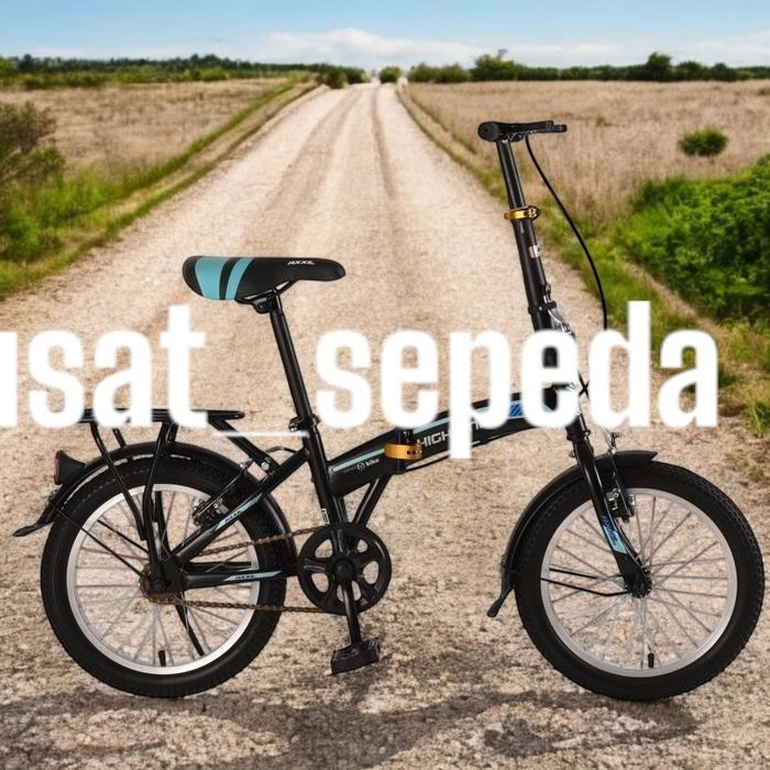 Sepeda Lipat 20" Inch Single Disc Cocok Untuk Dewasa Sesuai Gambar Velg Aluminium