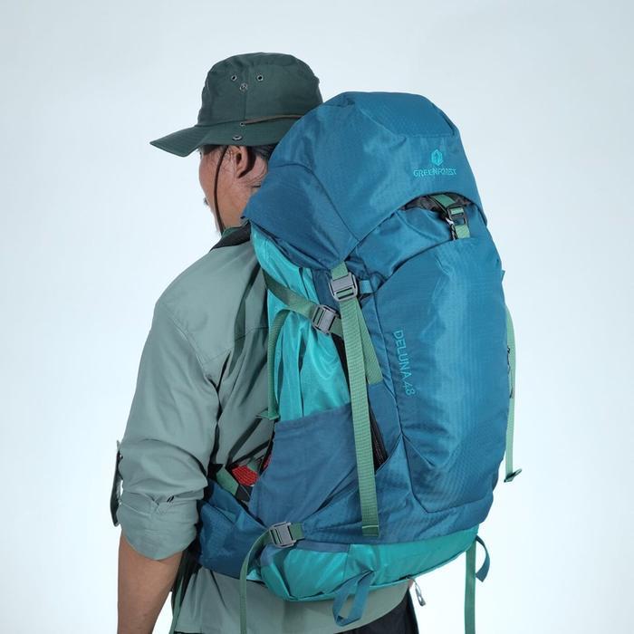 Greenforest Deluna 45L Tas Carrier Gunung Aero Balance New Backsytem Tas Gunung Backpack Ransel Free
