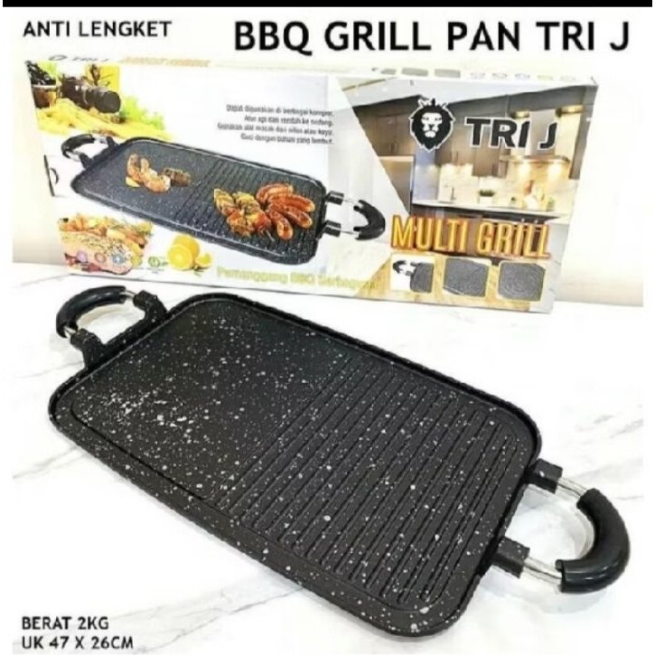 Multi grill pan serbaguna ( Panggangan ) Tri-J