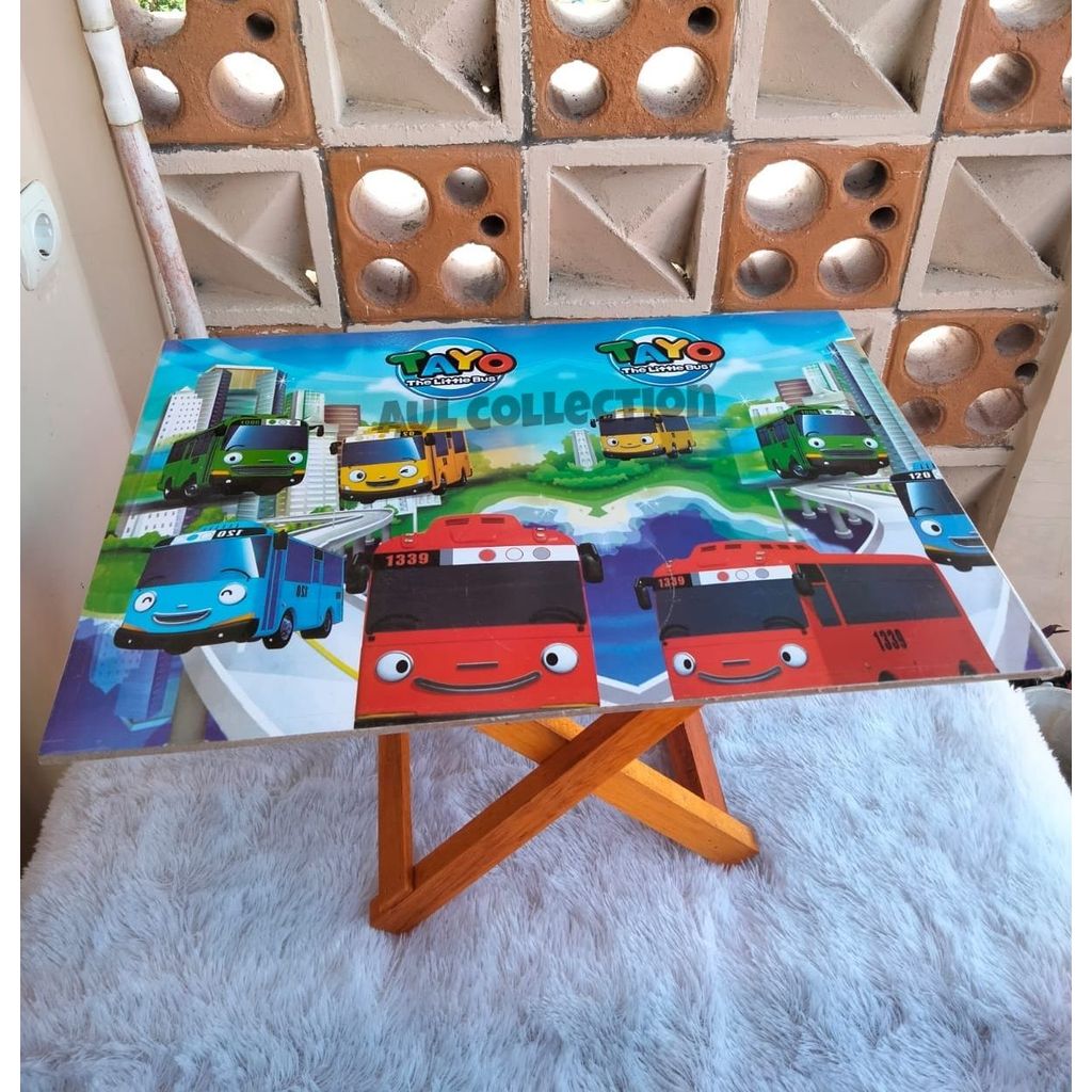 meja belajar anak / MEJA KARAKTER / LUCU /MEJA LIPAT / meja baelajar anak/meja belajar| meja belajar