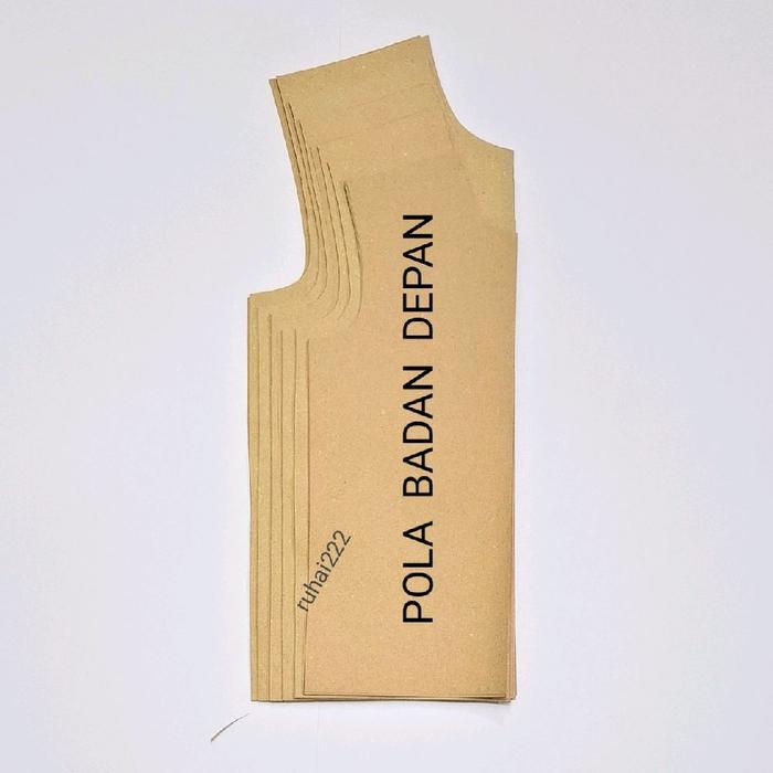 qerd- Pola Baju Anak/Pola Dasar 6 Ukuran Umur 1 3 5 7 9 11 Tahun