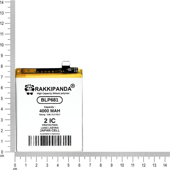 5ciw- Rakkipanda Blp681 Compatible With Oppo F9 / F9 Pro / R17 Batre Batrai Baterai Battery