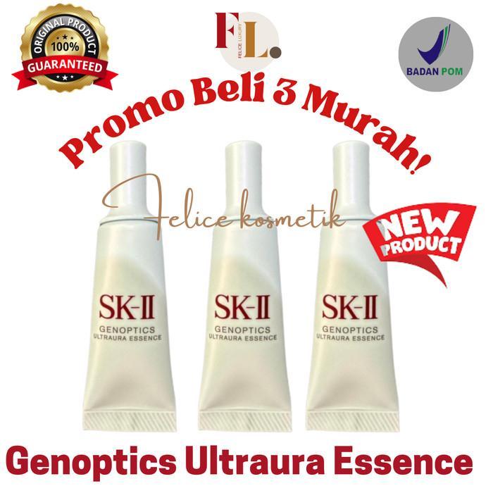 Sk-Ii Skii Sk Ii Genoptics Aura Essence 30 Ml Serum Glowing Mencerahkan Kosmetik Aging Melembutkan
