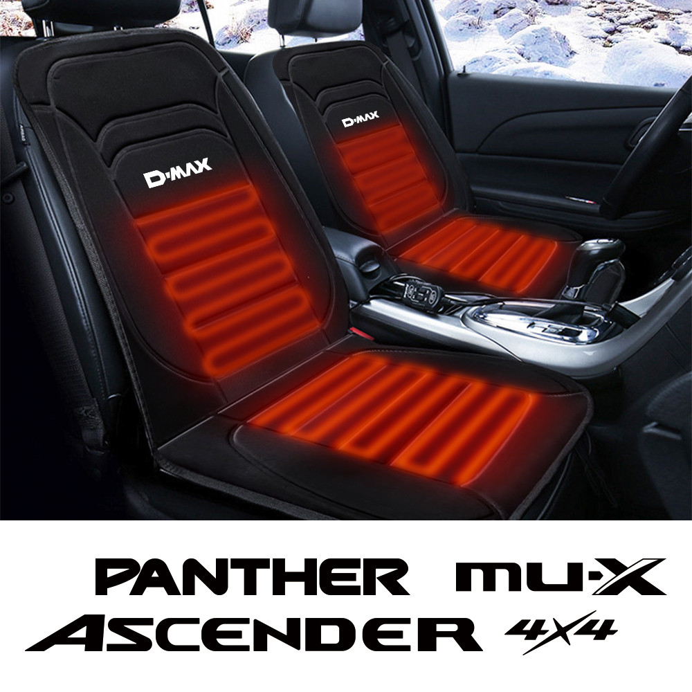 12V Heated Car Seat Cover Cushion Heater Winter Seat Heating Pad Automobile Accessories For Isuzu DM