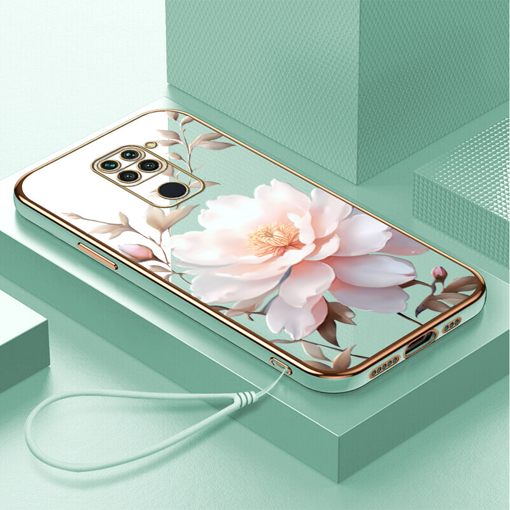 Casing Hp Untuk Xiaomi Redmi Note 9 Case A6 2901 DD POP Tali Gantungan Cassing