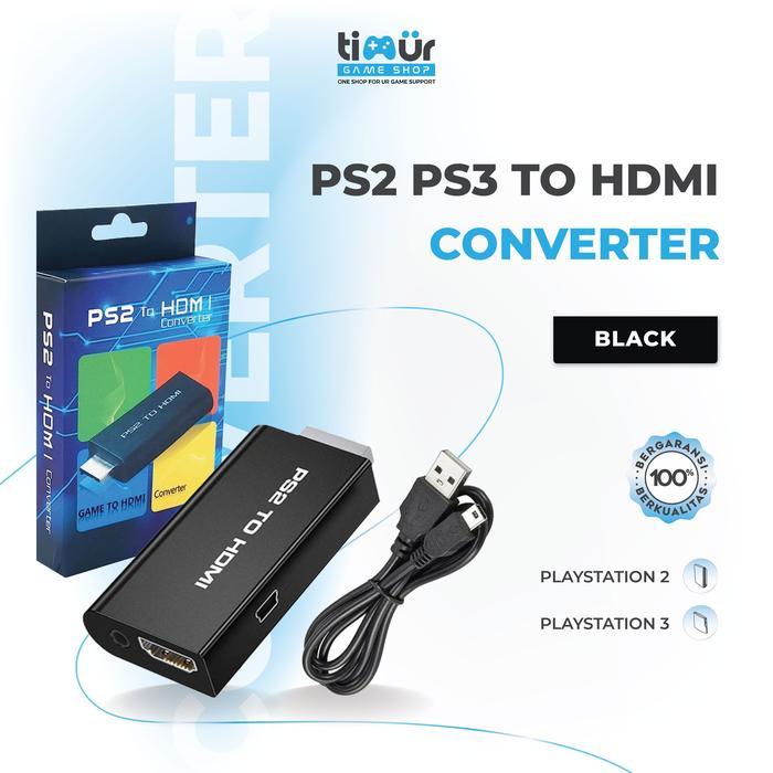 SALE PS2 To HDMI Adapter Converter PS1 PS2 PS3 Ke HDMI Resolusi 720 1080 HD